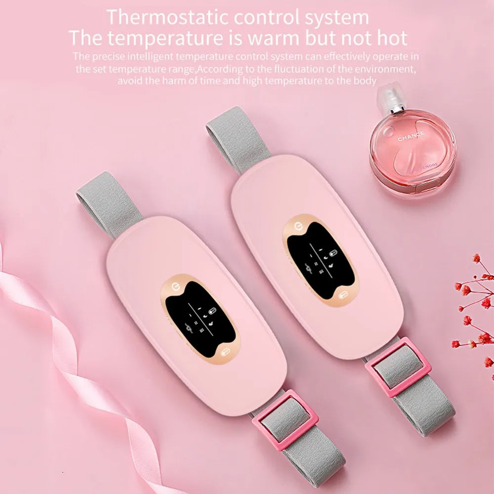 Menstrual Heating Pad Smart Warm Palace Belt for Relieving Waist Pain During Menstruation Heating Abdominal Waist Massage Tools