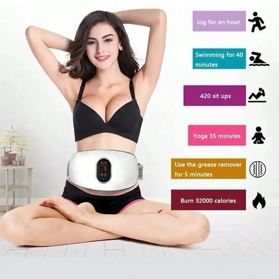 Revolutionary Fat Spinning Machine Fiber Waist Belt Waist Fitness Massager Weight Loss and Body Shaping Instrument