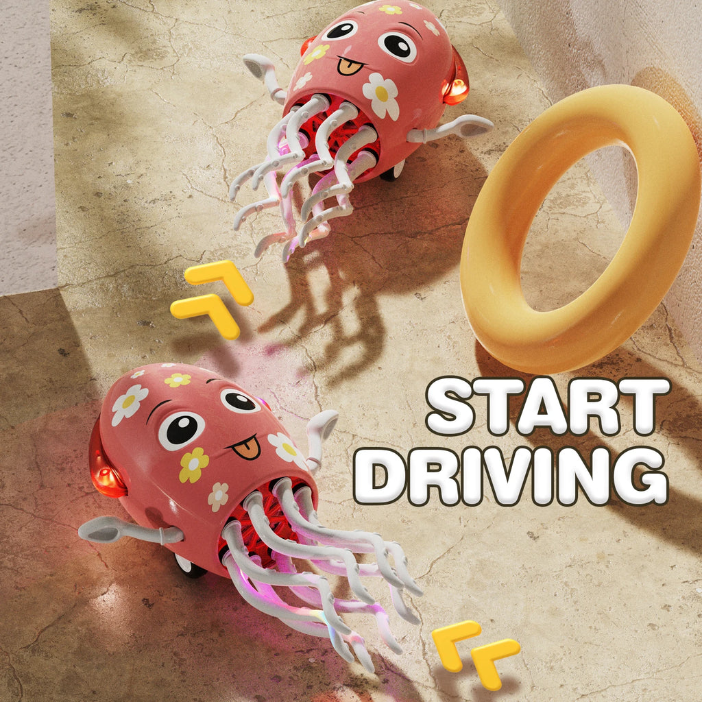 Dancing Octopus Electronic Pets Luminous Fidget Toys Interactive Antistress Stress Relief Toy for Toddler Baby Children Adult