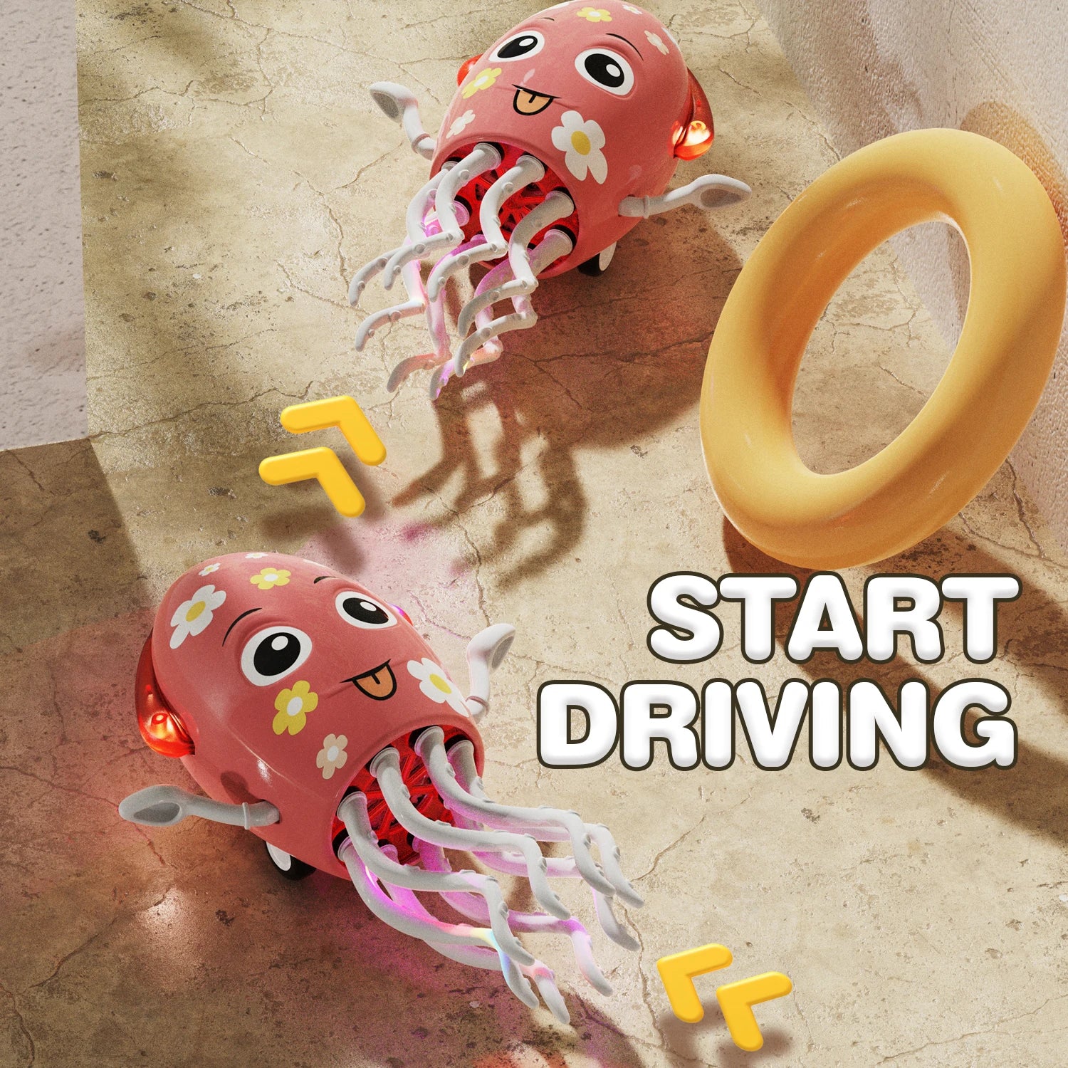 Dancing Octopus Electronic Pets Luminous Fidget Toys Interactive Antistress Stress Relief Toy for Toddler Baby Children Adult